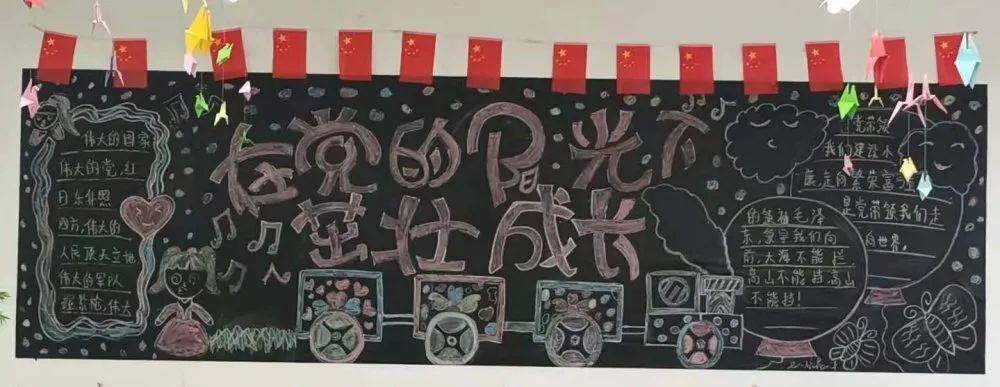 Beat365中文官方网站团委开展“党史学习教育”主题黑板报评比活动